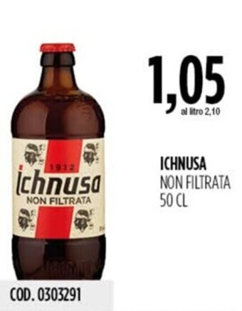 Carico Cash & Carry ICHNUSA NON FILTRATA 50 CL offerta