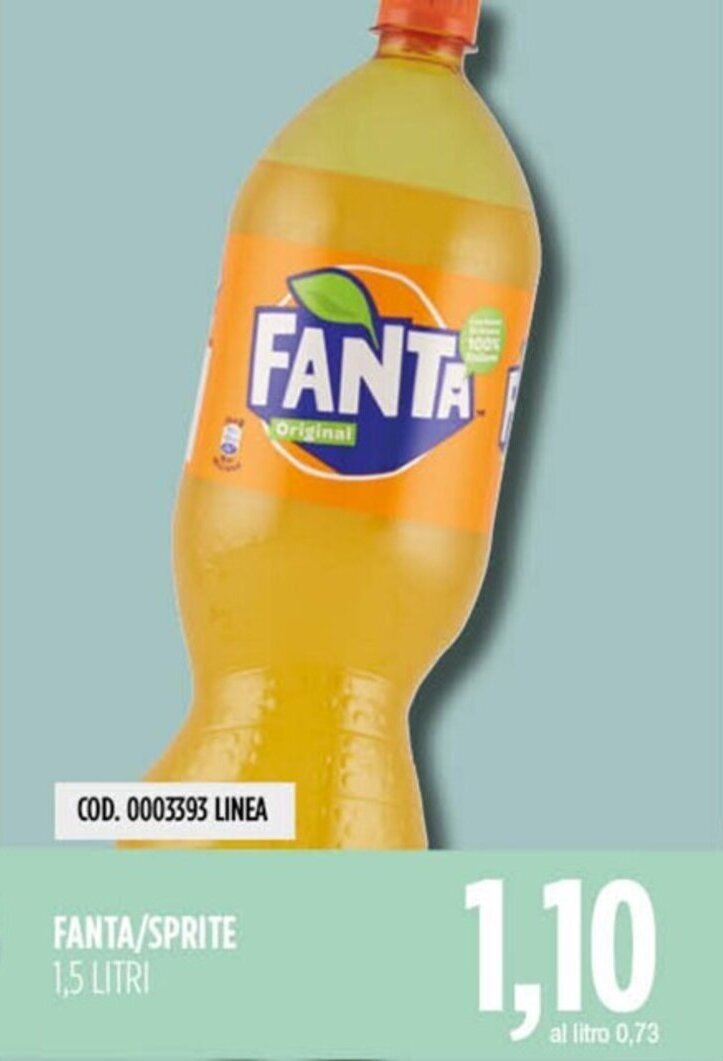 Fanta Sprite 1 5 Litri Offerta Di Carico Cash And Carry