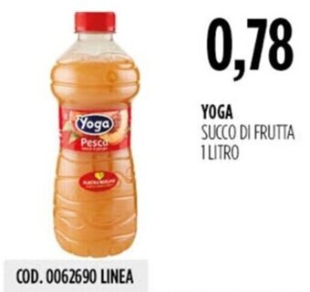 Carico Cash & Carry YOGA SUCCO DI FRUTTA 1 LITRO offerta