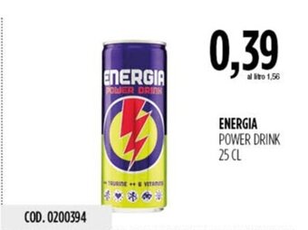ENERGIA POWER DRINK 25 CL