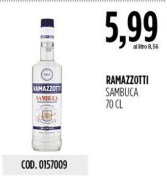 Carico Cash & Carry RAMAZZOTTI SAMBUCA 70 CL offerta
