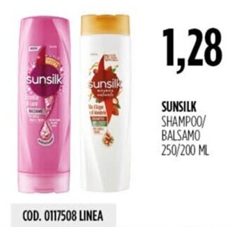 Carico Cash & Carry SUNSILK SHAMPOO/ BALSAMO 250/200 ML offerta