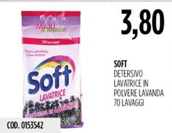 Carico Cash & Carry SOFT DETERSIVO LAVATRICE IN POLVERE LAVANDA 70 LAVAGGI offerta