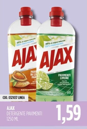 Carico Cash & Carry AJAX DETERGENTE PAVIMENTI 1250 ML offerta