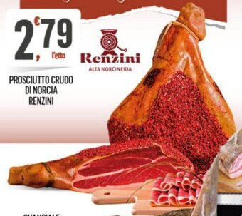 Despar PROSCIUTTO CRUDO DI NORCIA RENZINI offerta