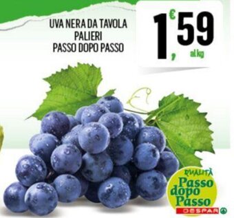 Despar UVA NERA DA TAVOLA PALIERI PASSO DOPO PASSO offerta