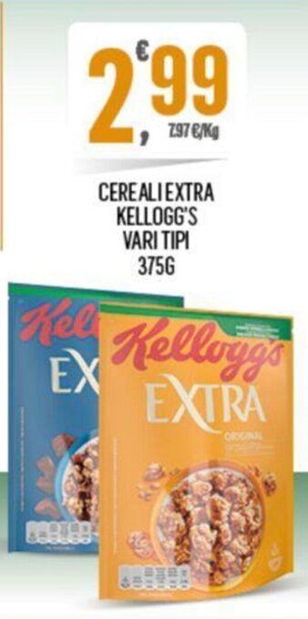Despar CEREALI EXTRA KELLOGG'S VARI TIPI 375G offerta
