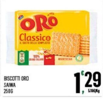 Despar BISCOTTI ORO SAIWA 250G offerta