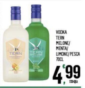 Despar VODKA TERN MELONE/ MENTA/ LIMONE/PESCA 70CL offerta