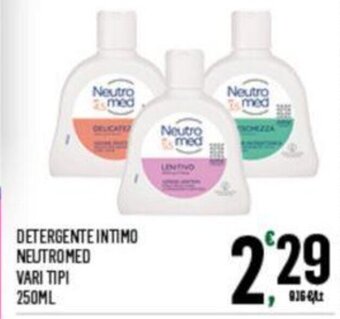 Despar DETERGENTE INTIMO NEUTROMED VARI TIPI 250ML offerta