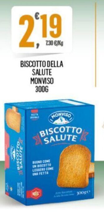 Despar BISCOTTO DELLA SALUTE MONVISO 300G offerta