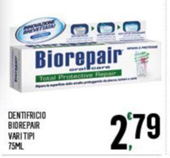 Despar DENTIFRICIO BIOREPAIR VARI TIPI 75ML offerta