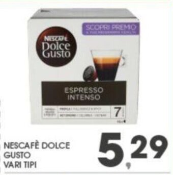 Eurospar NESCAFÈ DOLCE GUSTO VARI TIPI offerta