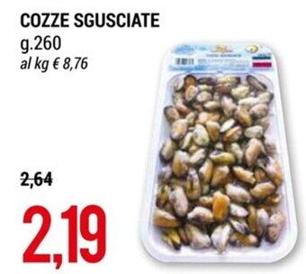 COZZE SGUSCIATE g.260
