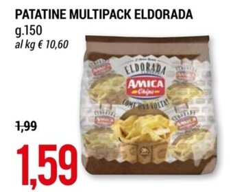 Hardis PATATINE MULTIPACK ELDORADA g.150 offerta