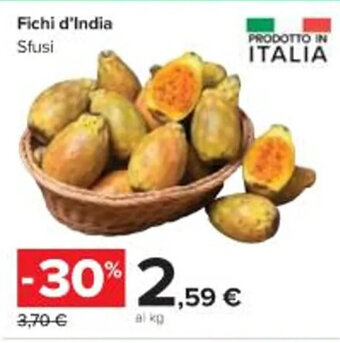 Carrefour Market Fichi d'India Sfusi offerta