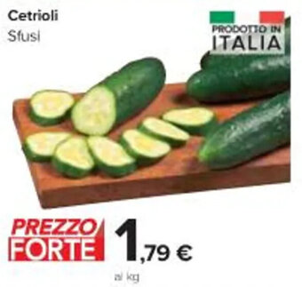 Cetrioli Sfusi