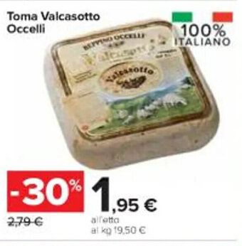 Toma Valcasotto Occelli