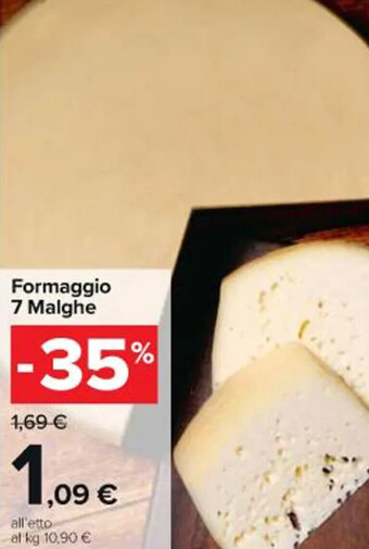 Carrefour Market Formaggio 7 Malghe offerta