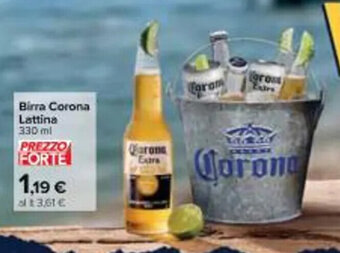 Carrefour Market Birra Corona Lattina 330 ml offerta