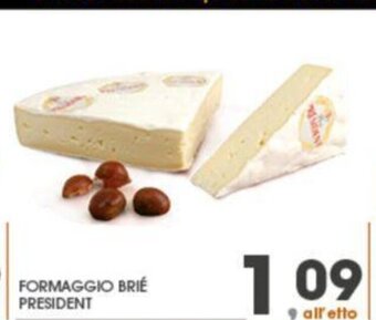 Eurospar FORMAGGIO BRIÉ PRESIDENT offerta