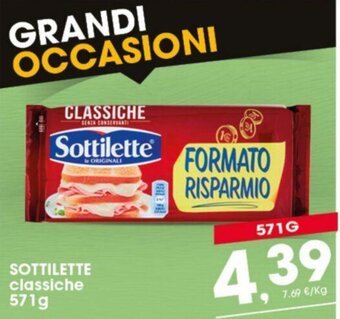 Eurospar SOTTILETTE classiche 571g offerta
