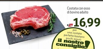 Maxi Supermercati Costata con osso di bovino adulto offerta