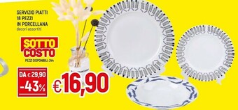 Famila Servizio piatti offerta