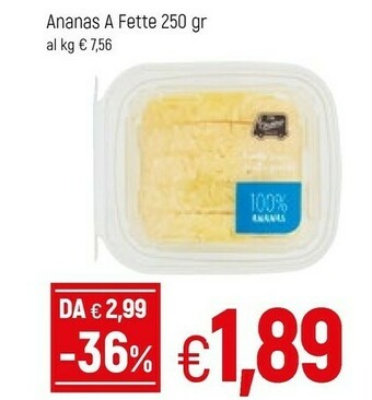 Famila Ananas offerta