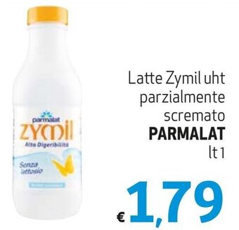 Maxi Supermercati Latte Zymil uht parzialmente scremato PARMALAT lt. 1 offerta