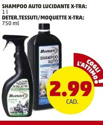 PENNY Shampoo Auto Lucidante X-tra offerta