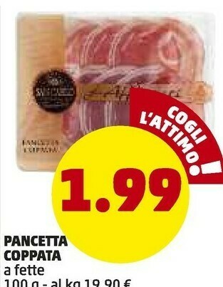 PENNY Pancetta Coppata offerta