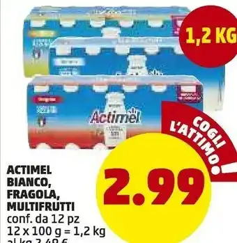 PENNY Danone Actimel 1200 G(ml) offerta