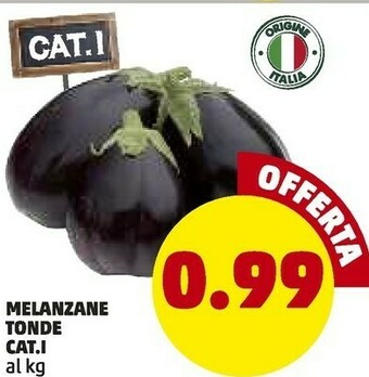 PENNY Melanzane Tonde offerta