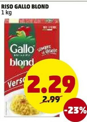 PENNY Penny Market Riso Gallo Blond offerta