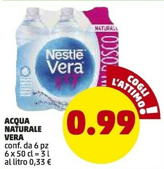 PENNY Nestlè Acqua Naturale Vera offerta