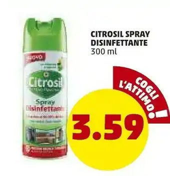 PENNY Citrosil Spray Disinfettante offerta