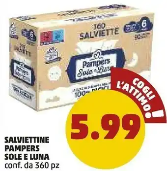Pampers Sole E Luna Salviettine