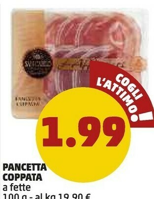 PENNY Pancetta Coppata offerta