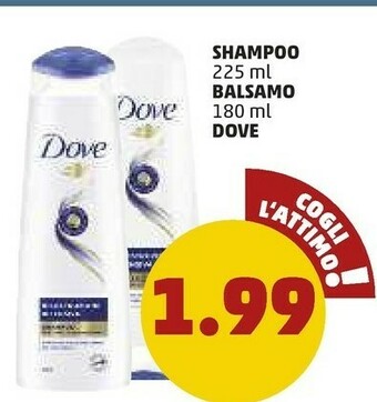 PENNY Dove Shampoo / Balsamo offerta