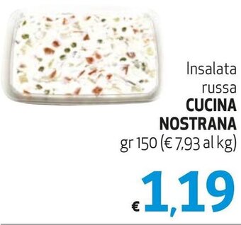 Maxi Supermercati Insalata russa CUCINA NOSTRANA gr 150 offerta