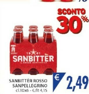 Sanbitter San Pellegrino Rosso