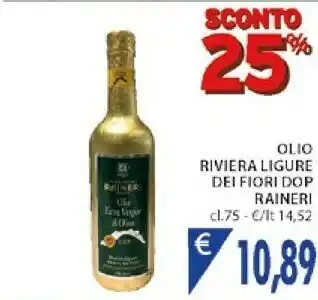 Mercatò Raineri Olio Riviera Lingure Dei Fiori Dop offerta