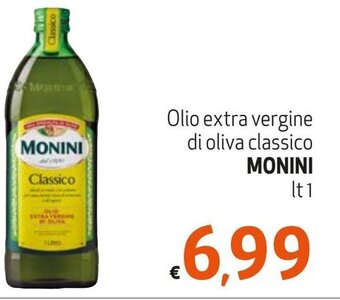 Maxi Supermercati Olio extra vergine di oliva classico MONINI lt 1 offerta