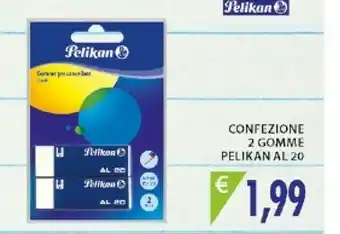 Pelikan Confezione 2 Gomme