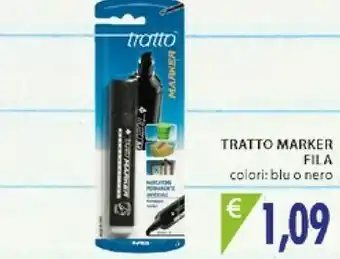 Fila Tratto Marker Blu O Nero
