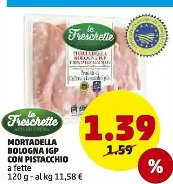 PENNY Le freschette Mortadella Bologna IGP 120 G offerta