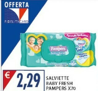 Mercatò Pampers Salviette Baby Fresh offerta
