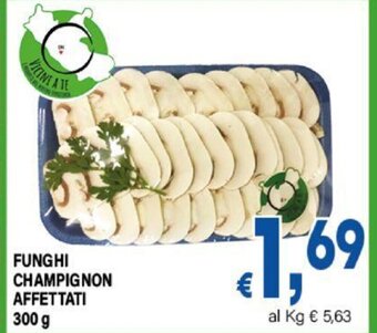 DEM FUNGHI CHAMPIGNON AFFETTATI 300 g offerta