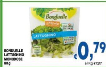DEM BONDUELLE LATTUGHINO MONODOSE 60g offerta